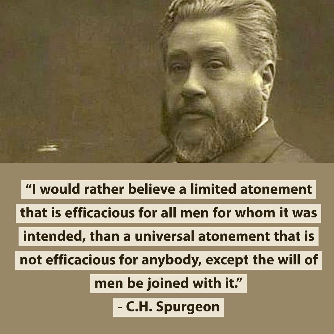 Charles Spurgeon on Particular Redemption (Excerpts from two Sermons ...